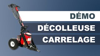 Décolleuse carrelage position debout - DUMATOS EQUIPEMENT