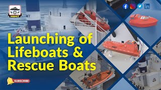 Launching of Lifeboats & Rescue Boats | 3D Animated Explanation