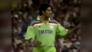 Wasim Akram's Superb final Over in 1992 World Cup