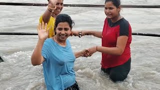 ganga snan open bath ganga bath