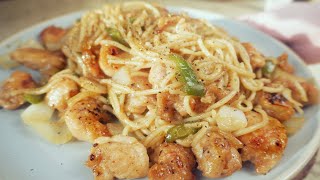 Easiest sweet and spicy noodles #Short