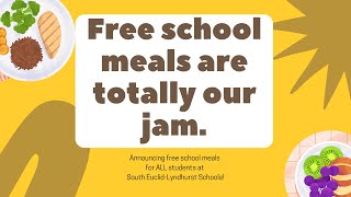 Free Breakfast and Lunch Announcement