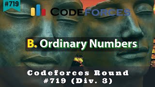 B. Ordinary Numbers | Codeforces Round #719 (Div. 3) | sKSama Hindi Video Editorial