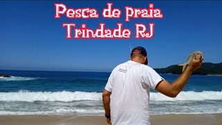 Pesca de praia em Trindade RJ...lugar paradisíaco e muito peixe!!!#pampo#Trindade