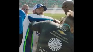 BETTER ANGLE OF NOAH GRAGSON ROSS CHASTAIN FIGHT @ KANSAS