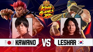 SF6 ▰KAWANO (AKUMA) VS LESHAR (ED) ▰ High Level Gameplay  streetfighter6