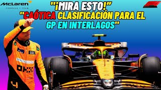 🚨 "Lando Norris consigue la pole position en una caótica carrera en Interlagos"