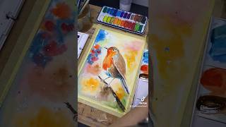 The Art of Watercolor: Painting a Robin