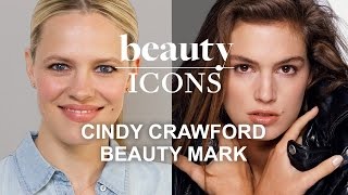 How to Get Cindy Crawford’s Beauty Mark-Celebrity Makeup Tutorial-Style.com’s Beauty Icons