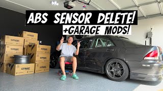 Installing ABS Sensor Deletes on my IS300! And More Garage Mods!