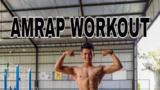 15 minutes bodyweight AMRAP WORKOUT