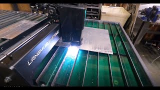 Assembling the new CNC table:  Langmuir Crossfire XR