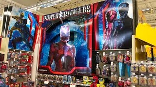 Power Rangers (2017) Movie Display at Toys "R" Us