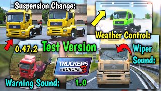 🚚8 New Features! - Latest Update available in Test Version for Truckers of Europe 3 by Wanda