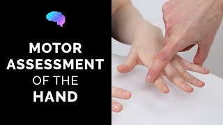 Motor Assessment of the Hand - OSCE Guide | Radial, Ulnar & Median Nerve | UKMLA | CPSA | PLAB 2