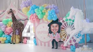 Ruthra's 4th Birthday | CARNIVAL THEMED PARTY | Crystal Events And Management