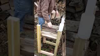 Firewood Bundle Wrapping Jig