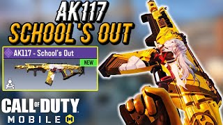 *NEW* ANIME AK117 SCHOOL'S OUT BLUEPRINT GAMEPLAY COD MOBILE