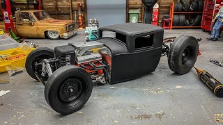 Simple Sheet Metal Fabrication, Custom Intake for Scale RC Engine, RC Rat Rod