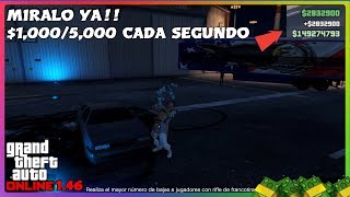 *SOLO SIN AYUDA* MONEY GLITCH  $1,000/5,000 CADA SEGUNDO GTA V ONLINE 1.46 PS4 - XBOX ONE