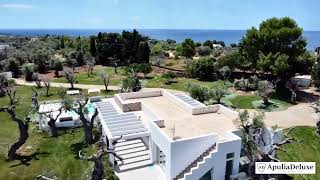 Elegant Sea View Villa in Hill with a Private Park & Pool on Hill - Apulia Deluxe (Cod. 467)