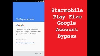 Starmobile Play Five FRP Bypass