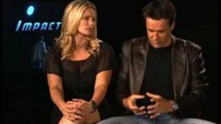 David James Elliott & Natasha Henstridge Talking about Impact