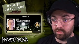 Nightmare At Maple Lodge For The RANGER CHALLENGE | Phasmophobia