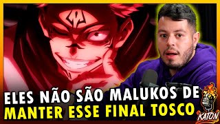 FINAL DE JUJUTSU KAISEN NO ANIME VAI SER CONSERTADO - Katon Podcast