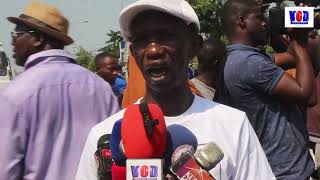 Coalition of Progressive Gambians Protests in Banjul, Demands Return of 2020 Draft Constitution.