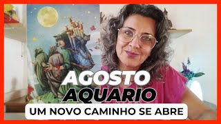 ♒ AQUÁRIO UM NOVO CAMINHO SE ABRE EM AGOSTO🥂 #agosto #aquário #aquario