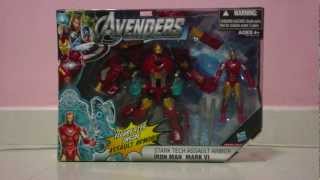 Marvel The Avengers Stark Tech Assault Armor Iron Man Mark VI