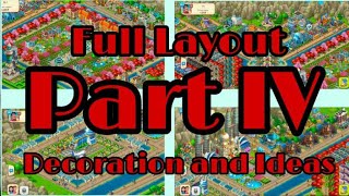 PART IV(Full town layout and decoration)😊