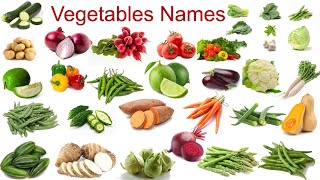 Vegetables Names | English Vocabulary For Kids | Different Types Of Vegetables | Learn Vegetables