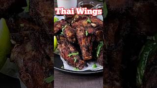 Best Chicken Wings Ever - Appetizer or Finger Food for Superbowl, Thai Crispy Fried Chicken Wings