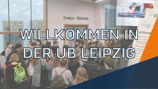 Herzlich willkommen Erstsemester 2023 / Vorstellung der Universitätsbibliothek Leipzig