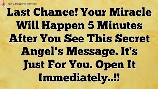 11:11✝️God Says:- YOUR MIRACLE WILL HAPPEN 5 MINUTES AFTER YOU SEE THIS #jesusmessage #godmessage