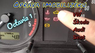 Jedeme dál #12// Oprava imobilizéru// Octavia 1// blikající kontrolka auta// VW, Škoda, Audi, Seat