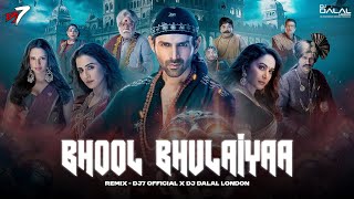 Bhool Bhulaiya X Character Dheela X Hare Krishna Hare Ram | Mashup |  DJ7OFFICIAL X Dj Dalal London