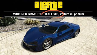 🎁 VOITURES GRATUITES DE LA SEMAINE 🎁 PROMOTIONS ET BONUS SUR GTA ONLINE