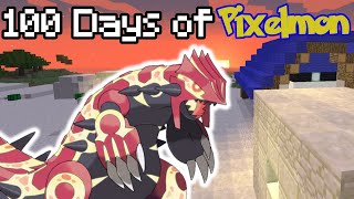 Legendary Pokemon on the 100 Days of Minecraft Pixelmon World?!