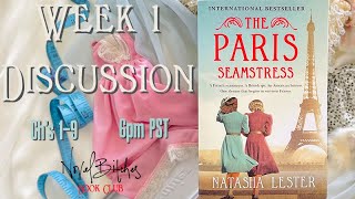 Week 1 Discussion - The Paris Seamstress