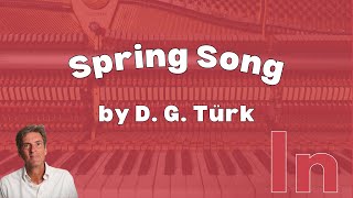 Spring Song & Winter Song by D. G. Türk: Trinity Initial Piano (from 2023)