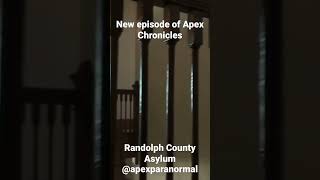 Don’t miss this episode of Apex Chronicles from the insanely haunted Randolph County Asylum!