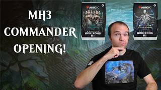 Let's Open Modern Horizons 3 Commander Decks! Inside Design Stories | Magic: The Gathering MTG MH3