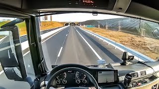 POV truck Driving MAN TGX 470   Strasburg 🇫🇷 France