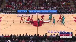 Charlotte Hornets at Chicago Bulls Full Game Highlights - April 3, 2018