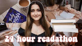 READING MYSTERY BOOKS FOR 24 HOURS | 24 hour readathon vlog⏰💤