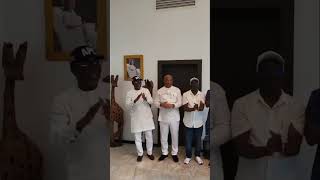 WATCH HOW THE APC GOVERNORS WERE SINGING THE VICTORY SONG IN EDO