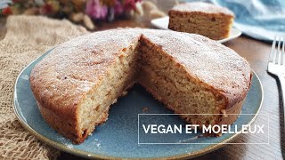 Gâteau au Yaourt Moelleux Vegan (Option Sans Soja)